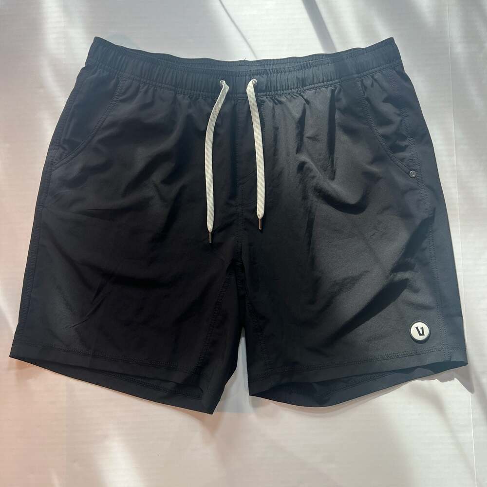 Mens Vuori Kore Short Unlined 7" Black Unlined Athletic Shorts Size 2XL
